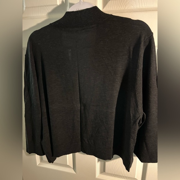 New in Bag Soft Surroundings Black Women's Sweater - Picture 2 of 4